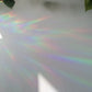 Invisible illness bean suncatcher sticker- rainbow making window decal- spoonie gift, 3.2" x 4",create beautiful rainbows across your room